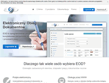 Tablet Screenshot of eod.serwkom.pl